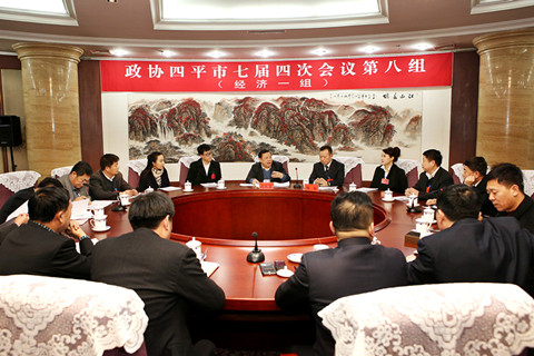 市委书记赵晓君、市政协主席杨枫参加市政协经济一组讨论